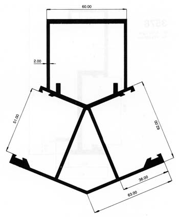 alumunium Curtain Wall-Curtain Wall Group 2083 - 2084